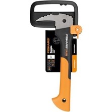 Nisar Store Woodxpert Zapa Xa2, Uzunluk: 34,8 Cm, Sertleştirilmiş Çelik Bıçak/fiberglas Saplı Güçlendirilmiş Sentetik Malzeme, Koruyucu Kılıf Dahil, Siyah/turuncu, 1003622