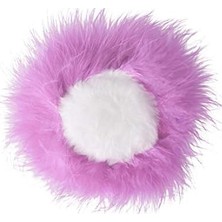 Nisar Store Match Vücut Simi Ponponu Kuş Tüyü Mor