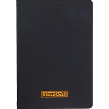 NY Home Notes 17X24 cm Karton Kapaklı Iplik Dikişli Defter, 32 Yaprak, Düz, Siyah