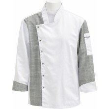 Mekaizen Chef Ceketi – Profesyonel Aşçı Üniforması, Aşçı Gömleği Aşçı Forması Nakış Hediyeli