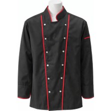 Mekaizen Chef Ceketi – Profesyonel Aşçı Üniforması, Aşçı Gömleği Aşçı Forması Nakış Hediyeli