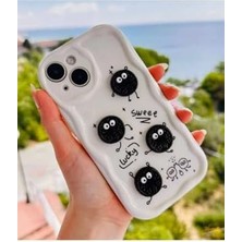 Nisar Store 13 ve 14 ile Uyumlu 3D Oyuncaklı Tasarımlı Esnek Silikon Kılıf