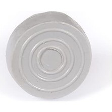 Nisar Store Çivili Masa Zemin Koruyucu Plastik Ayak Açık Gri 25'li 16 mm