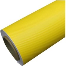 Nisar Store Temiz Pazar Karbon Kaplama Folyosu 127 cm x 20 cm Renk Seçenekli (Sarı)