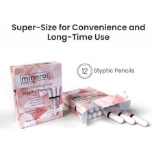 Nisar Store Kalem Kan Taşı, Erkekler ve Kadınlar Için Ufak Jilet Kesikleri ve Manikür Pedikür Uygulamalarında Kanamayı Durdurur, 12 Adet