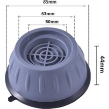 NY Home Çamaşır Makinesi Sarsıntı Titreşim Ses Önleyici Kaydırmaz Ayak 4lü Set (4 Adet)