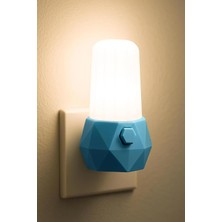 NY Home Prizma Gece Lambası (Mavi)