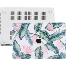 Nisar Store Flower 04 Pro Kılıf 13INÇ M1-M2, FLOWER02 (Type-C'li Model) A2338 A2289 A2251 A1706-08 A1989 A2159 ile Uyumlu