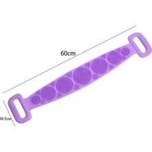 Nisar Store Çift Taraflı Banyo Hamam Lifi, Silikon Masajlı, Yumuşak Duş Lifi, Banyo Kesesi,