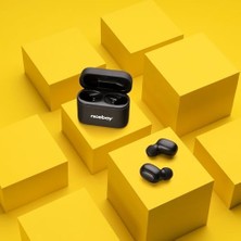 Nisar Store Hıve Podsie 3 Siyah Kablosuz Bluetooth 5.1 35 Saat Pil Ömürlü Kulaklık