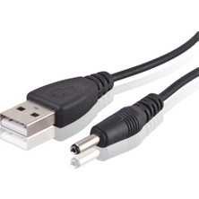 Mykablo USB to DC 3.5x1.35 mm 5 Volt Güç Kablosu 1 Metre