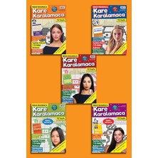 NY Home Maxi Kare Karalamaca 5’li Set 2