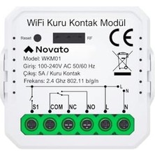 Nisar Store Wifi Kuru Kontak Modül - Com No Nc (, Smart Life Uyumlu)
