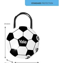 Nisar Store Futbol Kombinasyonlu Asma Kilit, 46 mm