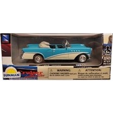 Nisar Store Newray 1:43 Diecast Metal Araba 1955 Buick