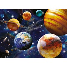 Nisar Store 109043 Space 100 Parça Puzzle, Çok Renkli