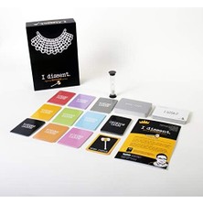 Nisar Store I Dissent: A Game Of Supreme Opinions - Saçma Görüşler Oylama Partisi Kart Oyunu - Rbg Görüş Mahkemesi - 14+ Yaş - 3 Ila 9 Oyuncu