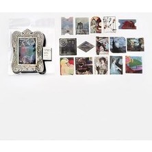 NY Home Guguk Impresyonist Pul Temalı 45 Adet Seti • Bullet Journal