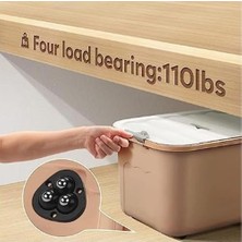 NY Home 4 Adet Mini Mobilya Tekeri,aırfrey Için Teker,çok Amaçlı Eşya Tekeri,yapışkanlı Çok Amaçlı Teker (Büyük, 4)