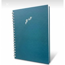 Lizy Spiralli Not Defteri - Çizgili 120 Yaprak - 17X24CM