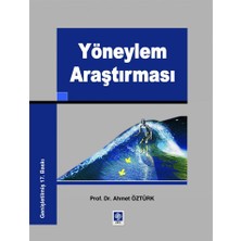 Ekin Yayınevi Yöneylem Araştırması Ciltli Kitap - Ahmet Öztürk, Türkçe Eğitim İçeriği, 2021 Yayın Tarihli