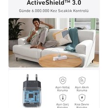 Nisar Store 511, Usb-C 30W, Activeshield 2.0 ile Geliştirilmiş Koruma, Şarj Cihazı, Yeşil