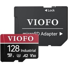 Nisar Store Endurance 128GB 10 A2 V30 100MB/S Okuma 80MB/S Yazma Micro Sd Hafıza Kartı