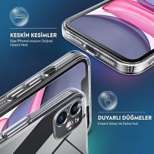 Nisar Store Iphone 11 Kamera Korumalı Şeffaf Silikon Kılıf