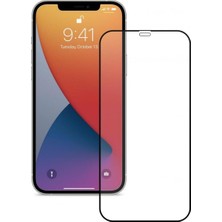 NY Home Iphone 14 Ile Uyumlu 6d Temperli Ekran Koruyucu Cam Siyah 2 Adet