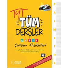 Palme Yayınevi Hazırlık Yks Tyt Tüm Dersler Aylık Çalişma Fasikülleri