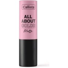 Nisar Store All About Color Matte Lipstick Mat Görünümlü Ruj 504 That Rose, Bordo