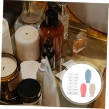 Nisar Store 3’lü Seyahat Tipi Doldurulabilir Şişe Seti – 60 ml Boş Krem ve Şampuan Kabı, Sızdırmaz Kapaklı, Taşıma Çantalı, Kozmetik, Losyon ve Jel Için Uygun