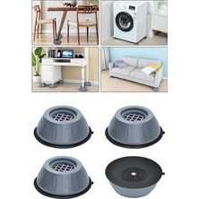 NY Home Çamaşır Makinesi Sarsıntı Titreşim Ses Önleyici Kaydırmaz Ayak 4lü Set