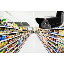 Nisar Store LR-D12IR Gece Görüşlü Görünümlü Caydırıcı Sahte Kamera, Güvenlik Kamerası