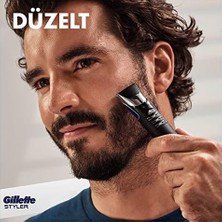 Nisar Store Fusion Proglide Styler 4'ü 1 Arada Tıraş Makinesi (Tıraş Bıçağı, Kenar Düzeltici, Sakal Şekillendirici ve Vücut)