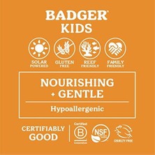 Nisar Store Badger Clear Zinc Çocuk Güneş Kremi SPF40 87ML