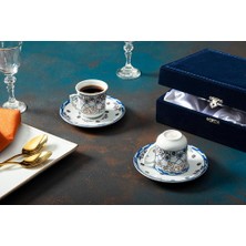 Nisar Store 04POR019274 Sadabad 4 Parça Kahve Fincan Takımı