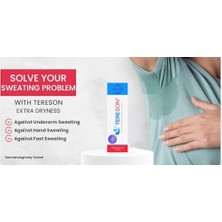 Nisar Store Tereson El,ayak, Koltuk Altı Terleme Önleyici ve Ter Kokusuna Karşı Koruma Antiperspirant Sprey 50 ml