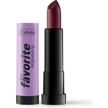 Nisar Store Lips Favorite Longwearing Lipstick Kalıcı Ruj 308 Vampy Like, Bordo