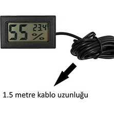 Nisar Store Tpm-11 Sıcaklık ve Nem Termometre Kuluçka