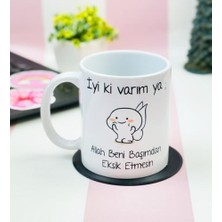 NY Home Iyi Ki Varım Ya Tasarımlı Kupa Bardak