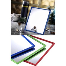 Nisar Store Demir Kol Traş Makyaj Aynası Klasik Lüx Cep & Tıraş Aynası Asorti 1410