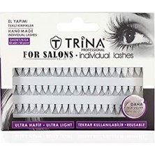 Nisar Store El Yapımı Tekli Takma Kirpikler, Normal, Kisa (60 Adet)