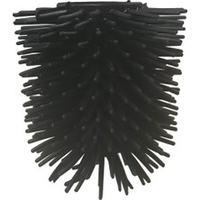 Nisar Store M-E53-06 Ø85 mm Yedek Silikon Wc Fırça - Siyah