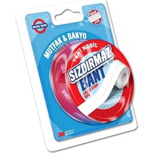 Nisar Store Su Geçirmez Bant, 38 mm x 3.35 M, Beyaz