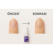 Nisar Store 12 Adet Yumuşak Jel Takma Tırnak Seti, Kendinden Yapışkanlı Doğal Görünümlü Sahte Tırnaklar, Önceden Baz Katlı, Uç Astarı Hazır, Hediye 10G Fırçalı Nail Glue, Kolay Uygulama, Güçlü ve Dayanıklı