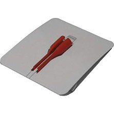 Nisar Store Lighting Kablo Koruyucu, Konnektör (Kırmızı)