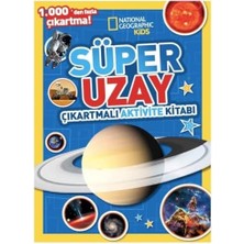 NY Home National Geographic Kids Süper Uzay Çıkartmalı Faaliyet Kitabı