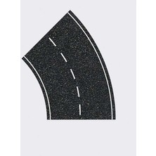 Eshel 1/200 Ölçekli Maket Yan Yol 2'li Plastik Malzemeden Yapılmış Model