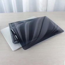 Nisar Store Air 13 Inç Kılıf A1369 A1466 Uyumlu Kristal Parlak Şeffaf Sert Kapak Ince Hafif Tpu Hard Shell Koruyucu Darbe Çizik Önleyici Siyah